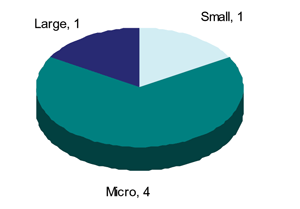 EMS mergers, acquisitions by size Q209