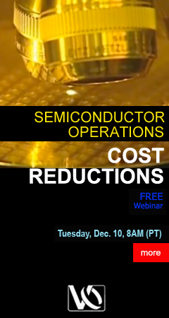 Free Webinar Cost Reductions In Semiconductor Operations